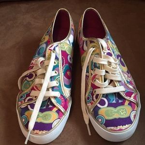Coach sneakers, size 8